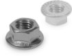 Picture of PG GROUP | Serrated Flange Nut M8 DIN6923 A2